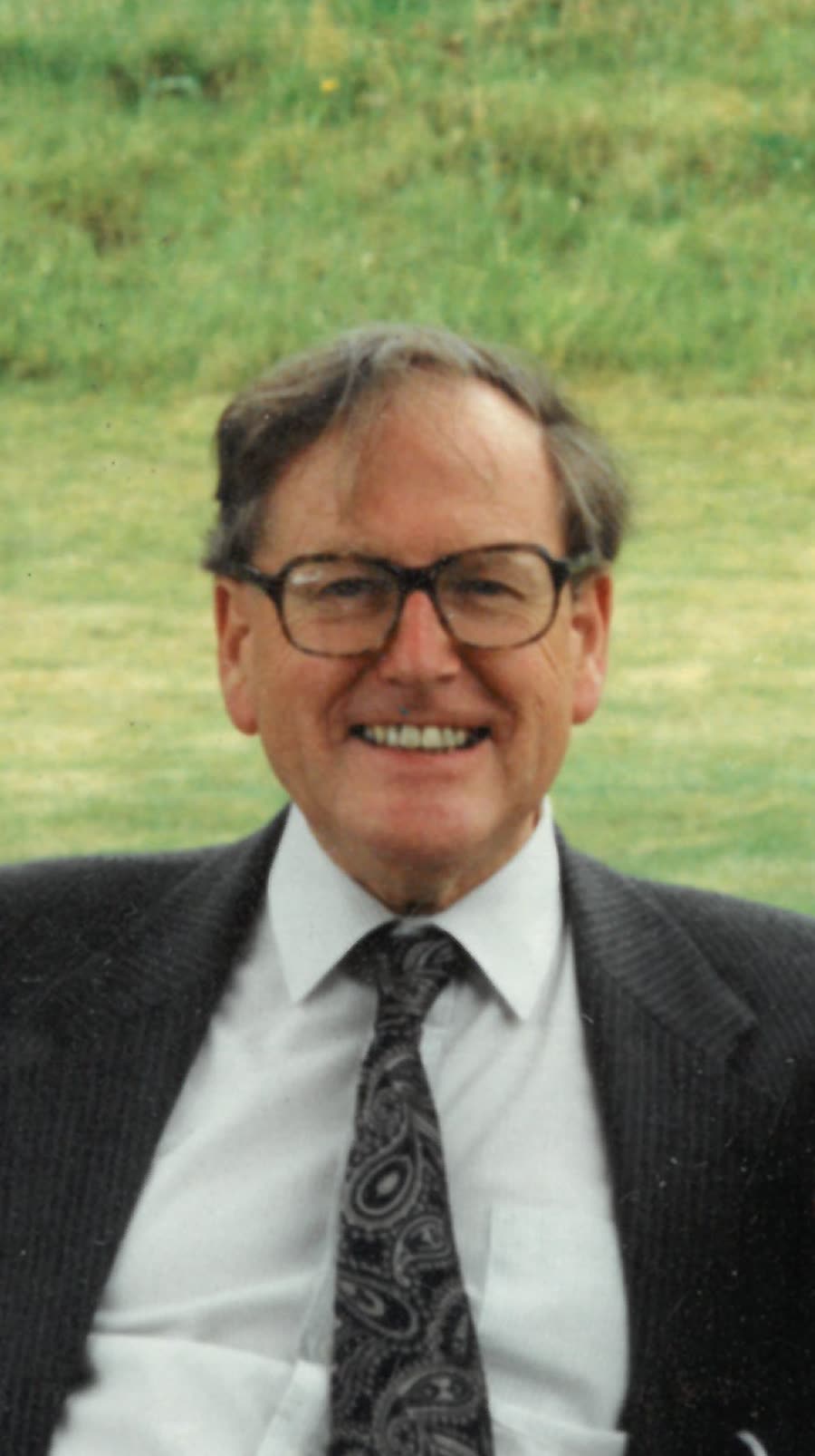 Ron Morgan, founder of the family practice, in archival portrait